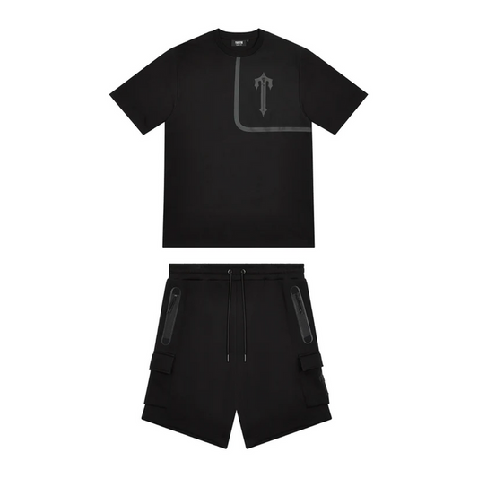 Trapstar Irongate T Tech Zip/T-Shirt Black