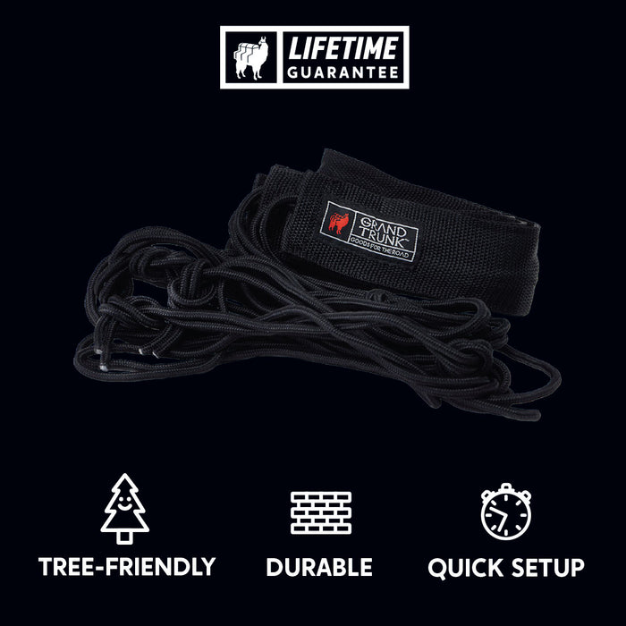 tree friendly durable hanging system for hammocks paracord kit quick setup