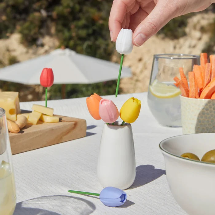 Tulip Snack Forks - The New York Public Library Shop