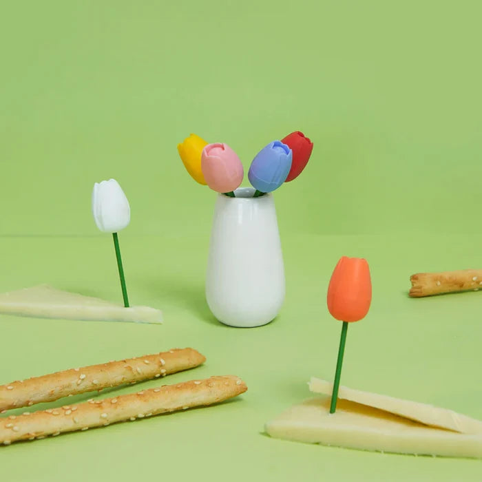 Tulip Snack Forks - The New York Public Library Shop