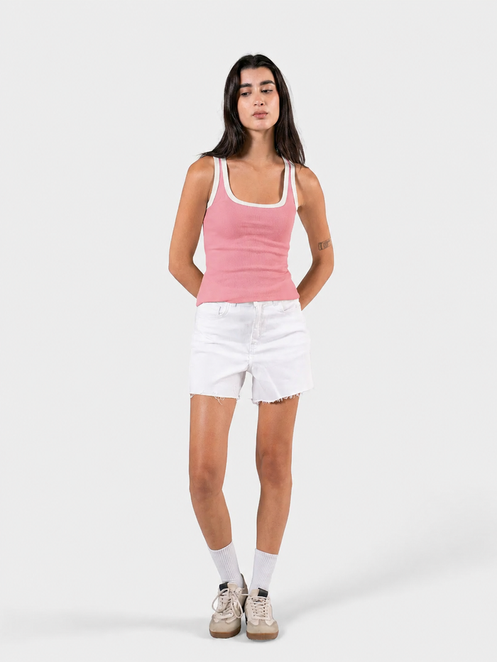 TWO TONE TANK TOP