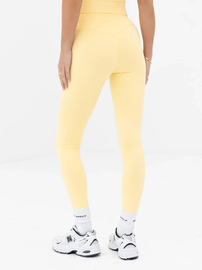 Ultimate Soft Lifestyle Leggings - Butter Yellow