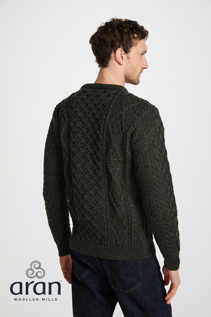 Unisex Heritage Sweater - Army Green