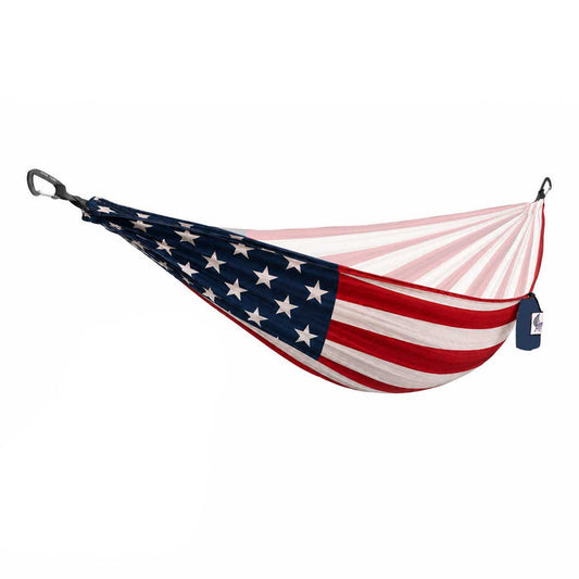 USA Flag Double Hammock with Straps | 250th Anniversary Edition