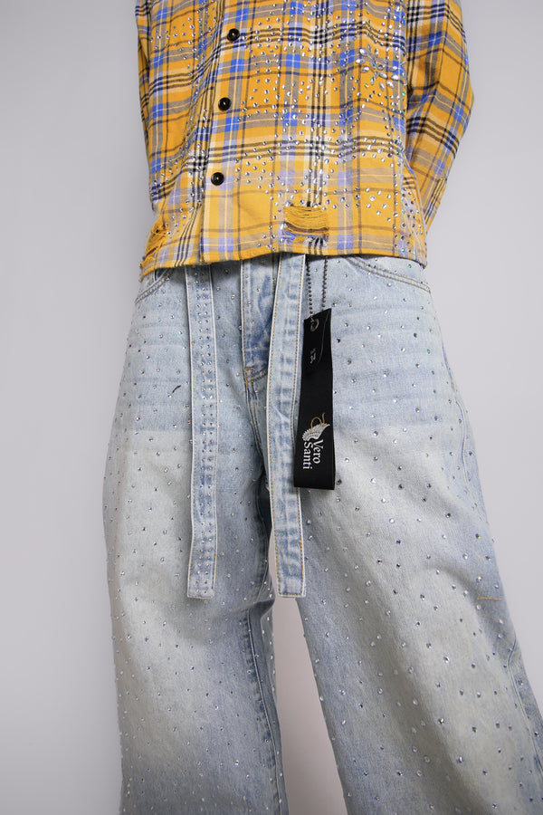 Vero Santi - Halo Flannel - Yellow THS-20 - Clique Apparel