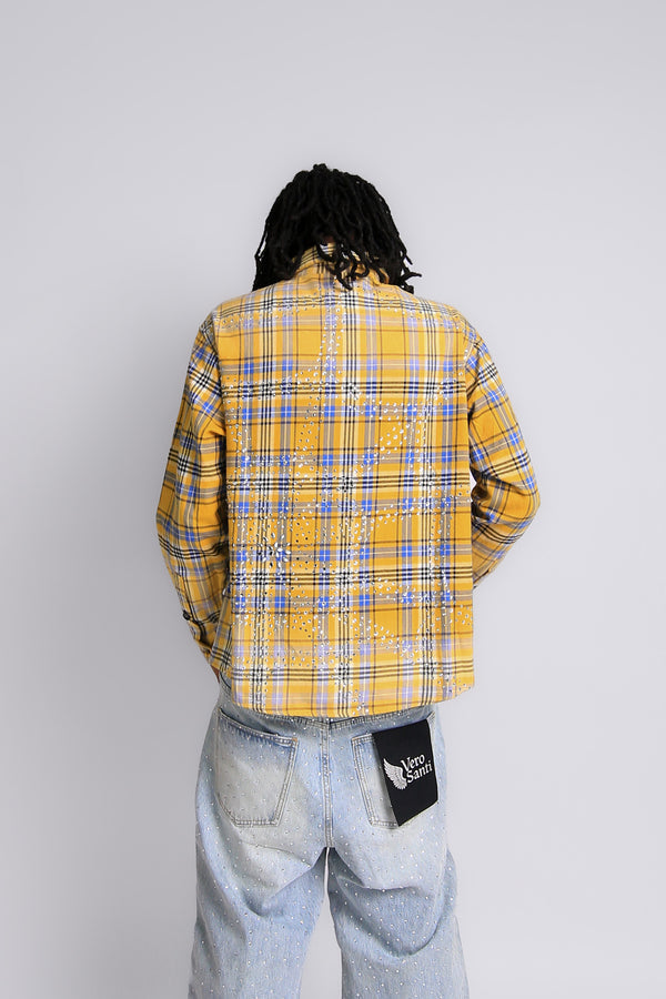 Vero Santi - Halo Flannel - Yellow THS-20 - Clique Apparel