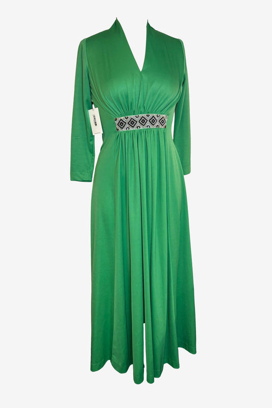 Vintage Escapade Jade Maxi Dress