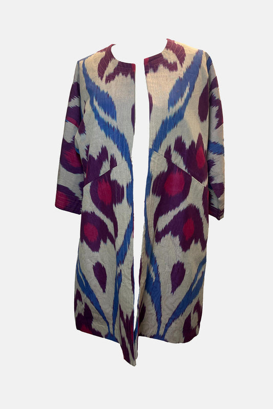 Unbranded Watercolour Longline Coat image 0