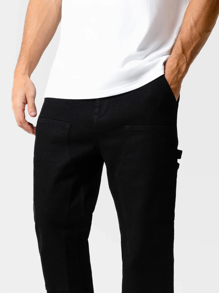 Vol.21 Panel Jeans - Black