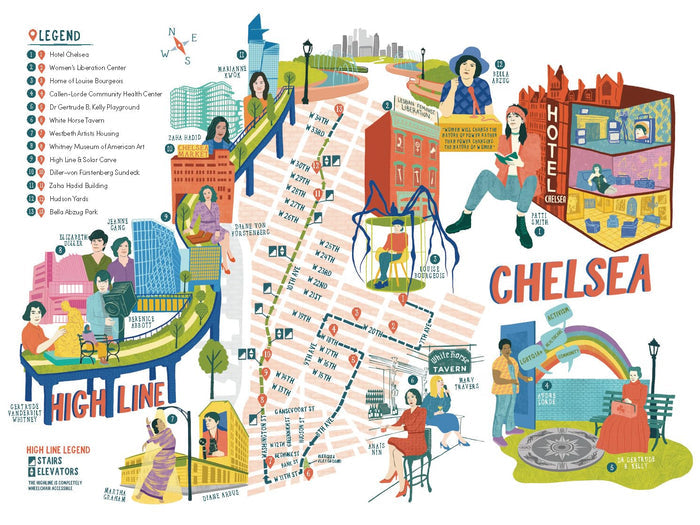 Walk Her Way New York City: A Walking Guide to Women's History