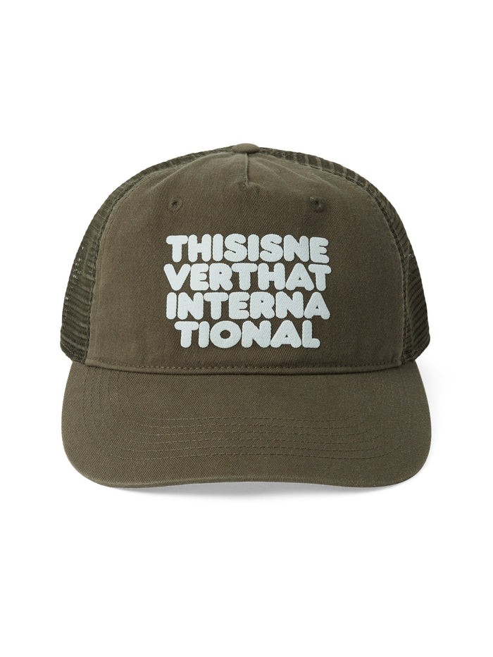 Washed Trucker Cap
