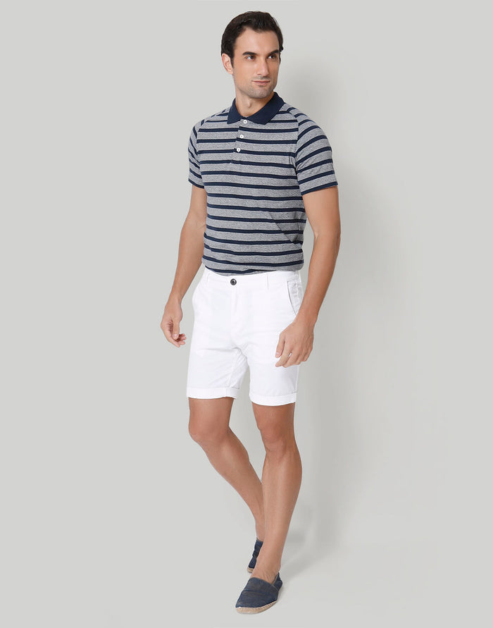 White Chino Shorts