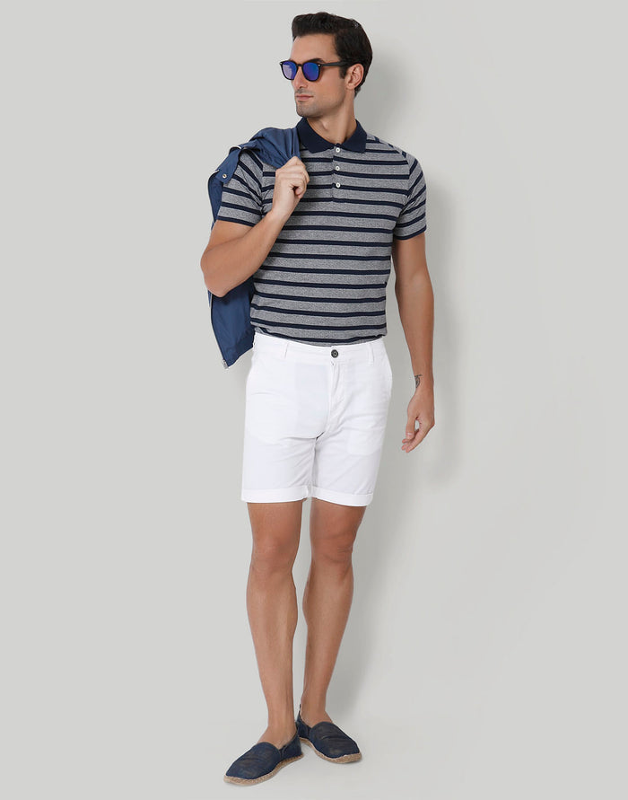 White Chino Shorts