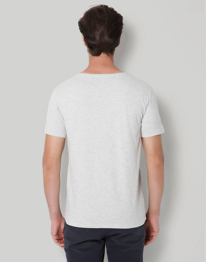 White Floral Print Crew Neck T-Shirt