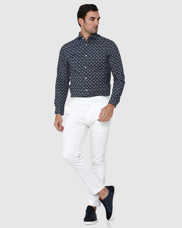 White Formal Trousers