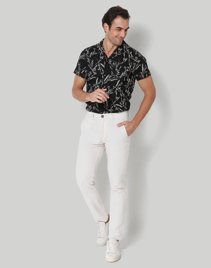 White Formal Trousers