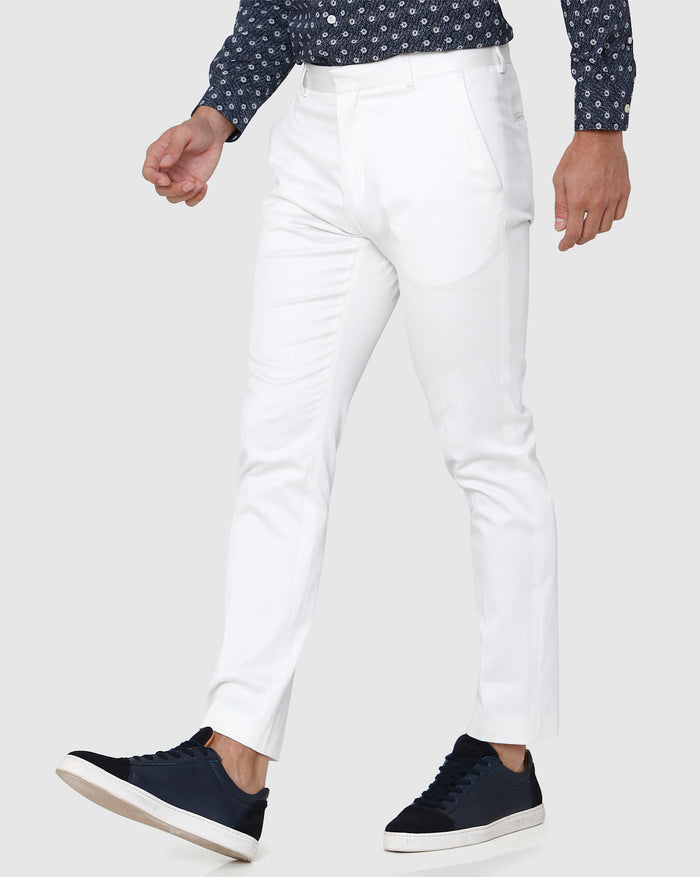 White Formal Trousers