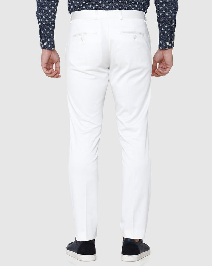 White Formal Trousers