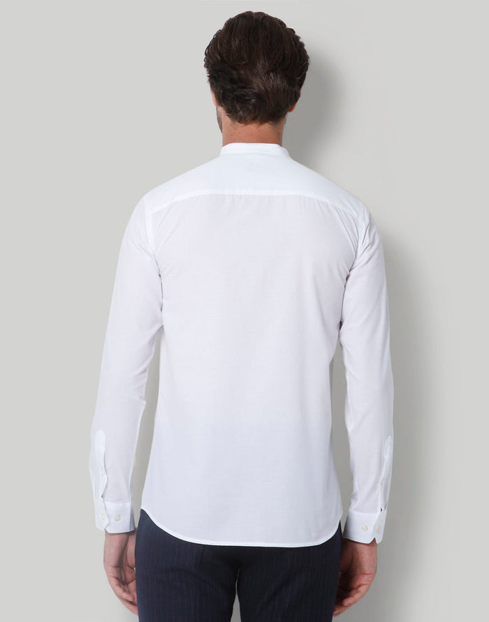 White Full Sleeves Shirt