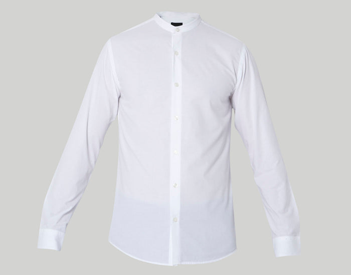 White Full Sleeves Shirt