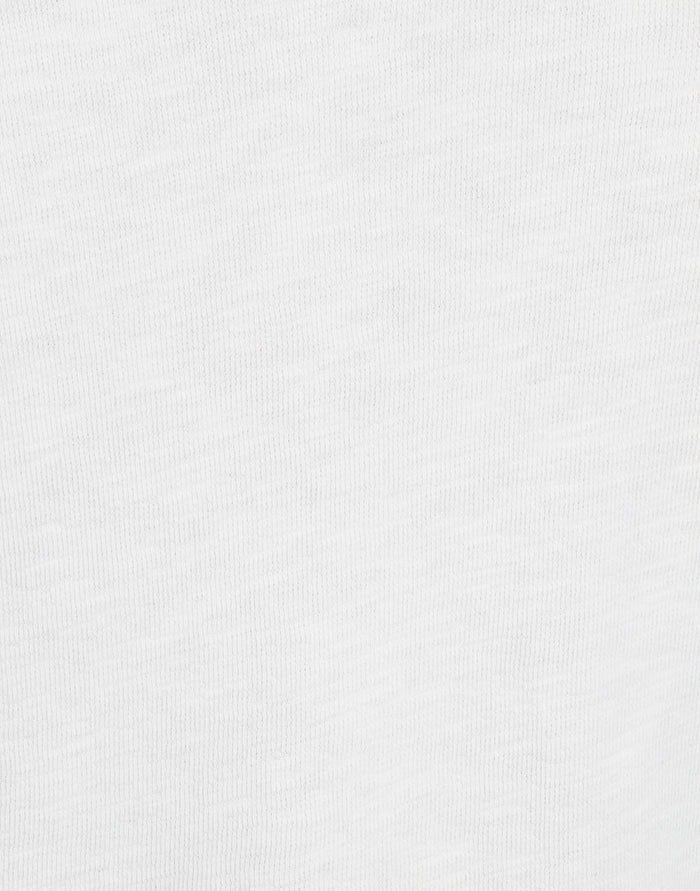 White Henley T-Shirt