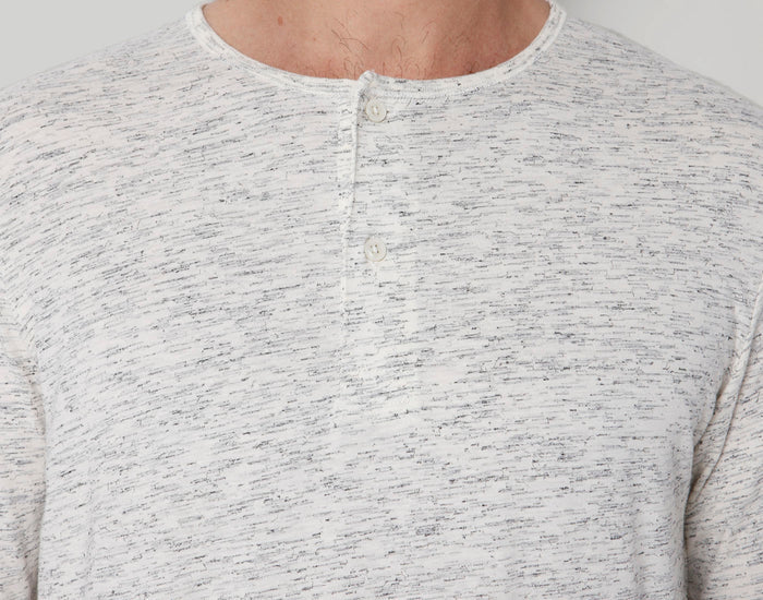 White Henley T-Shirt