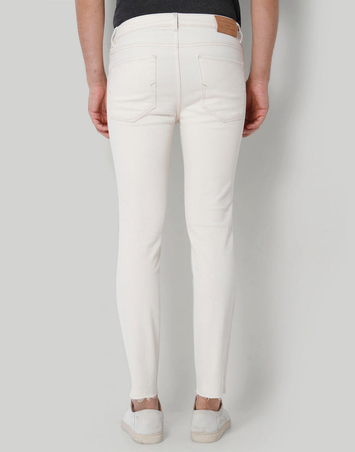 White Slim Fit Jeans
