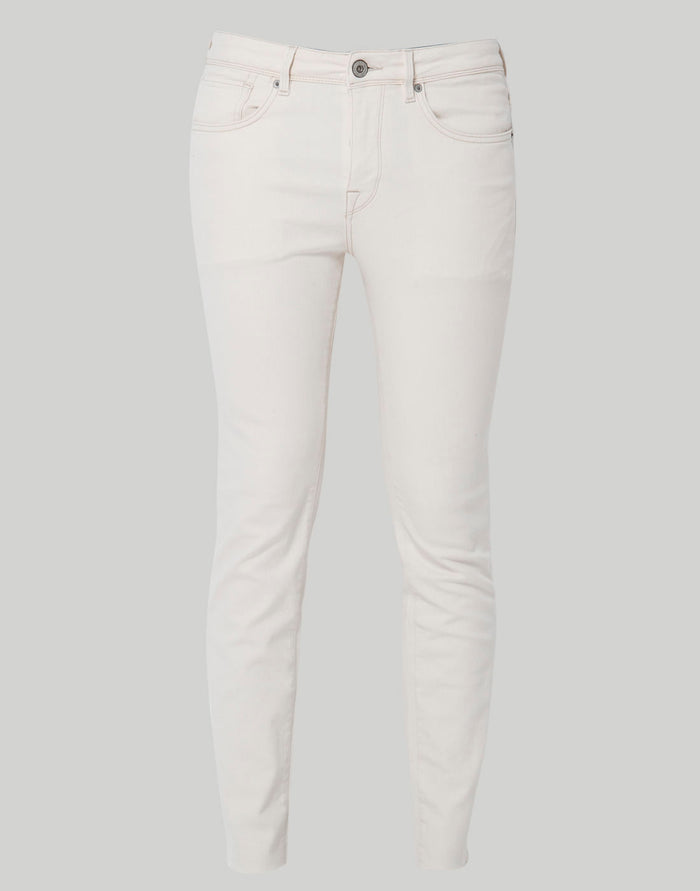 White Slim Fit Jeans
