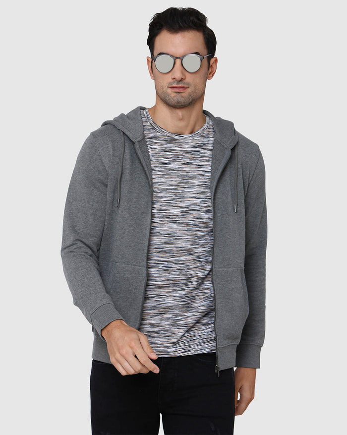 White Striped Crew Neck T-Shirt