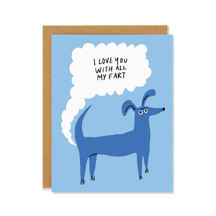 With All My Fart Notecard - The New York Public Library Shop