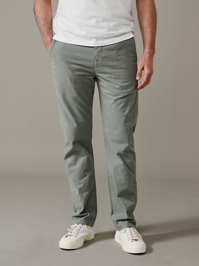 Aubin Light Khaki Witham Stretch Chino | Chinos