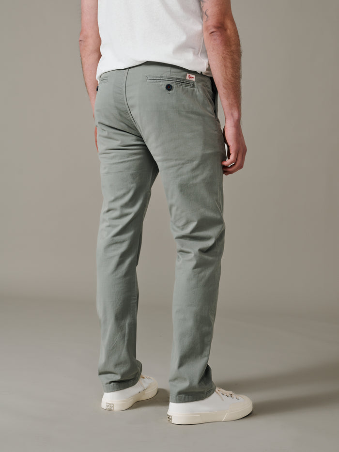 Aubin Light Khaki Witham Stretch Chino | Chinos