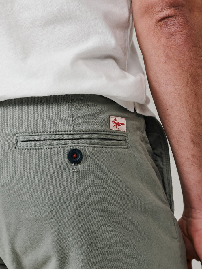 Aubin Light Khaki Witham Stretch Chino | Chinos