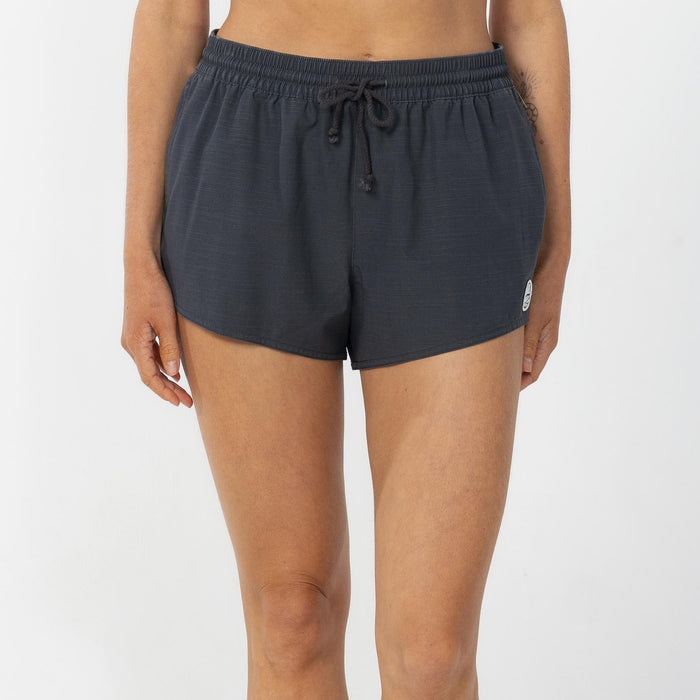 Women's Boneyard 3" Boardshort - Washed Black