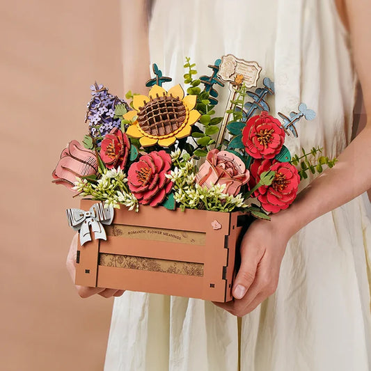 Wooden Bloom Box DIY Craft