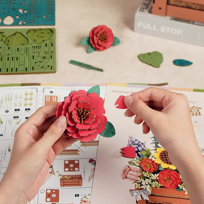 Wooden Bloom Box DIY Craft