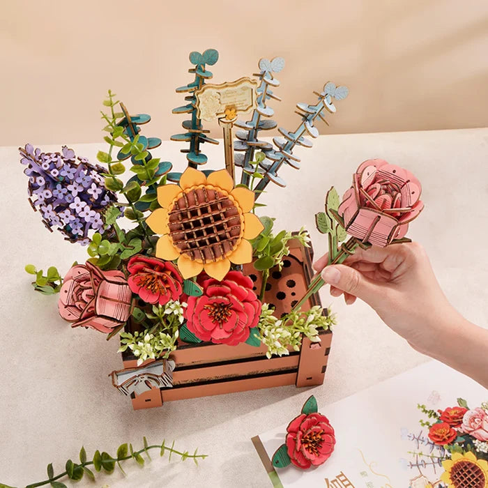 Wooden Bloom Box DIY Craft