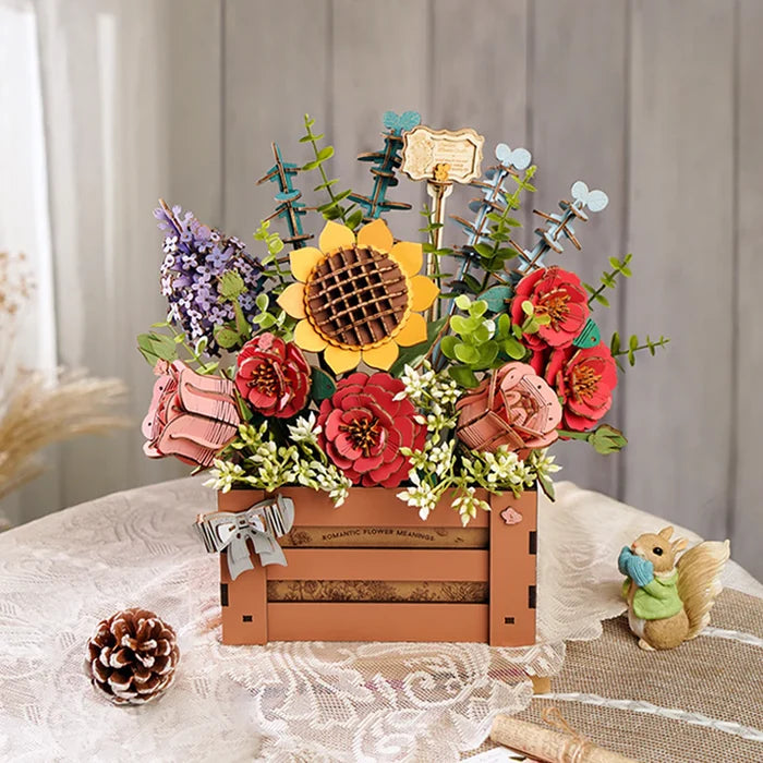 Wooden Bloom Box DIY Craft