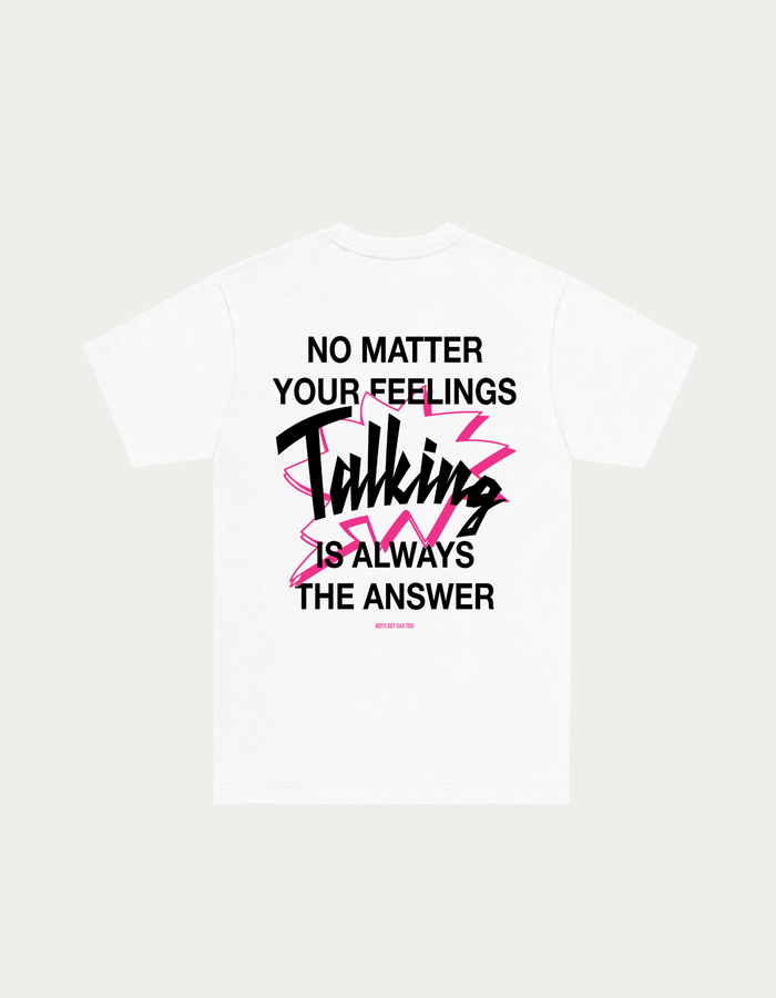 YOUR FEELINGS TEE WHITE