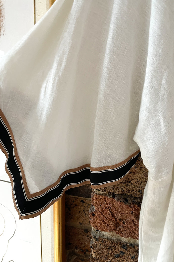 Zimmermann White Handkerchief Hem Midi Dress image 3